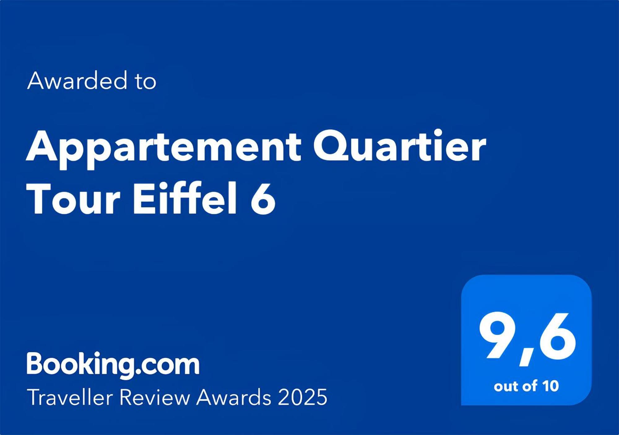 Appartement Quartier Tour Eiffel 6 Free Netflix Paris Eksteriør billede